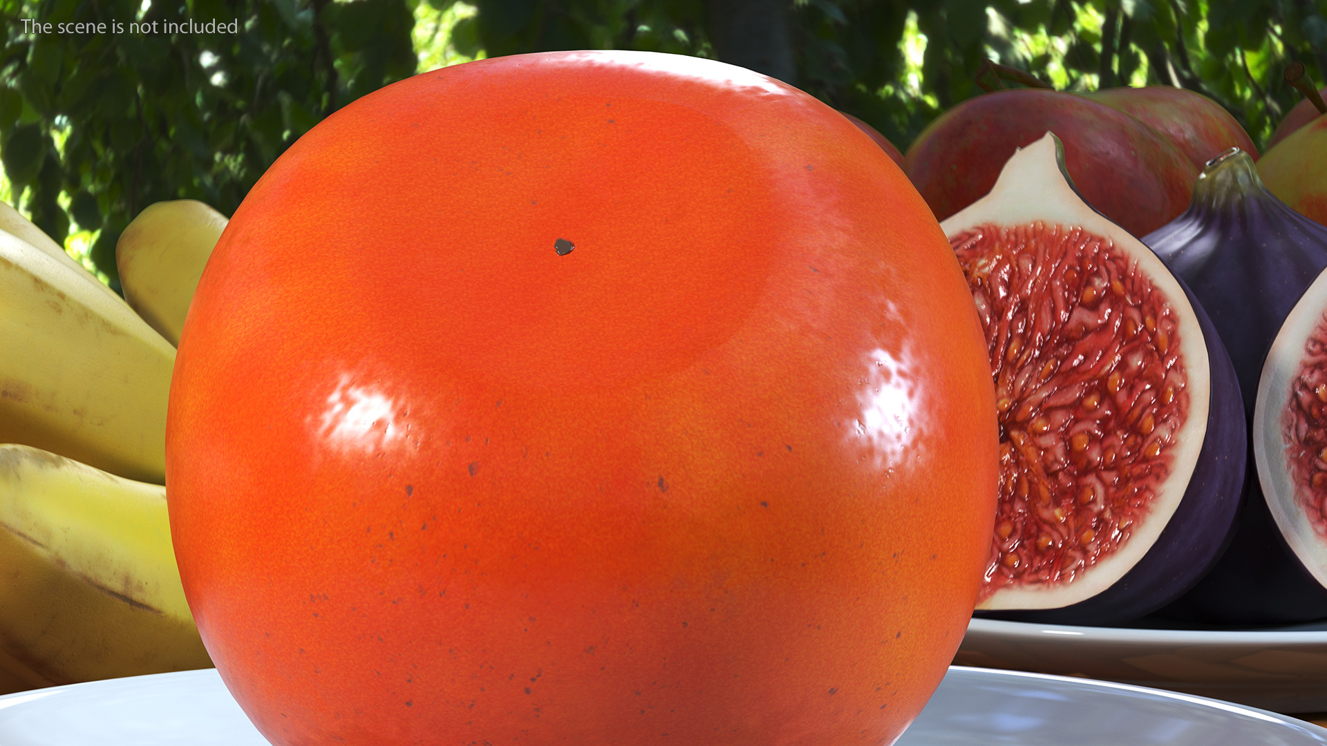 3D model Persimmon Fruit