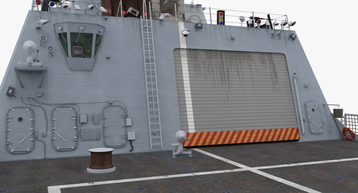 USS Freedom LCS 1 Rigged 3D model