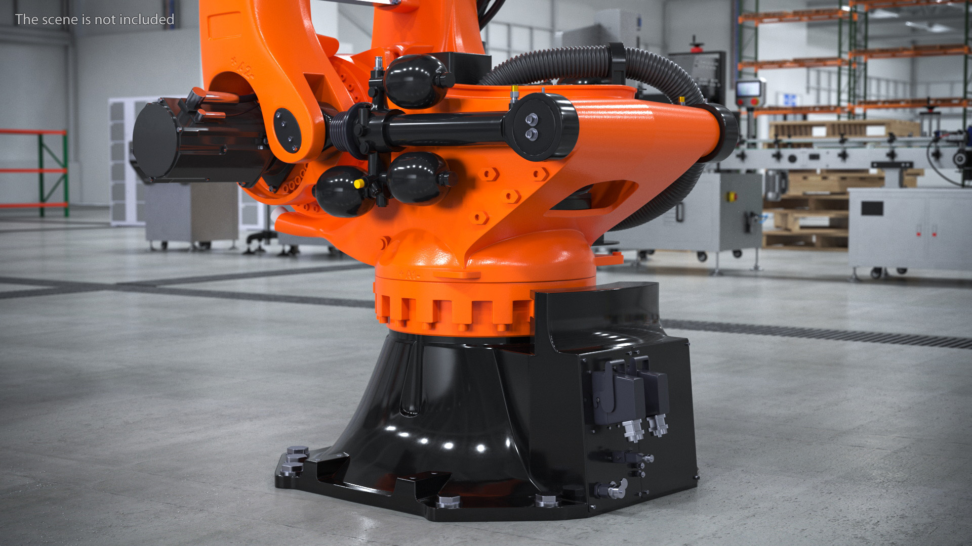 3D model Ultra Robot Arm KUKA KR FORTEC