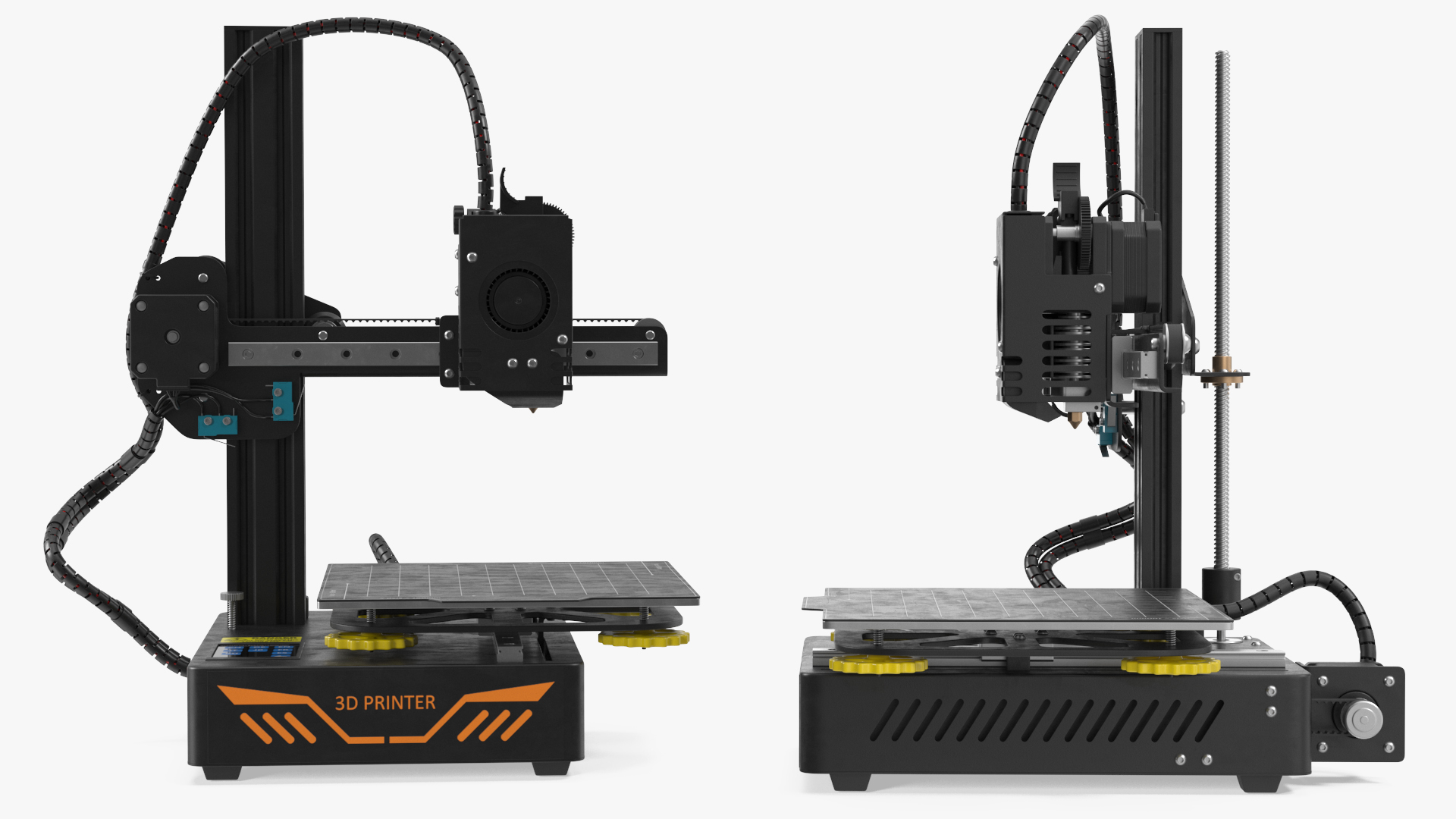 Mini Home 3D Printer Rigged 3D