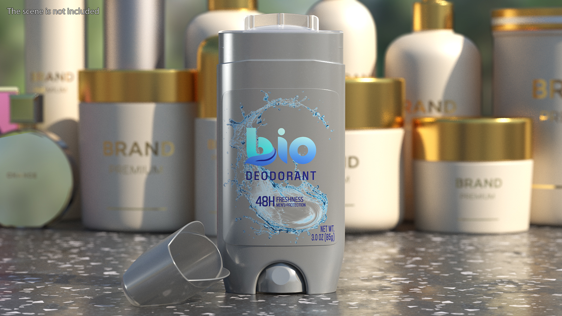 3D Solid Antiperspirant Deodorant Stick