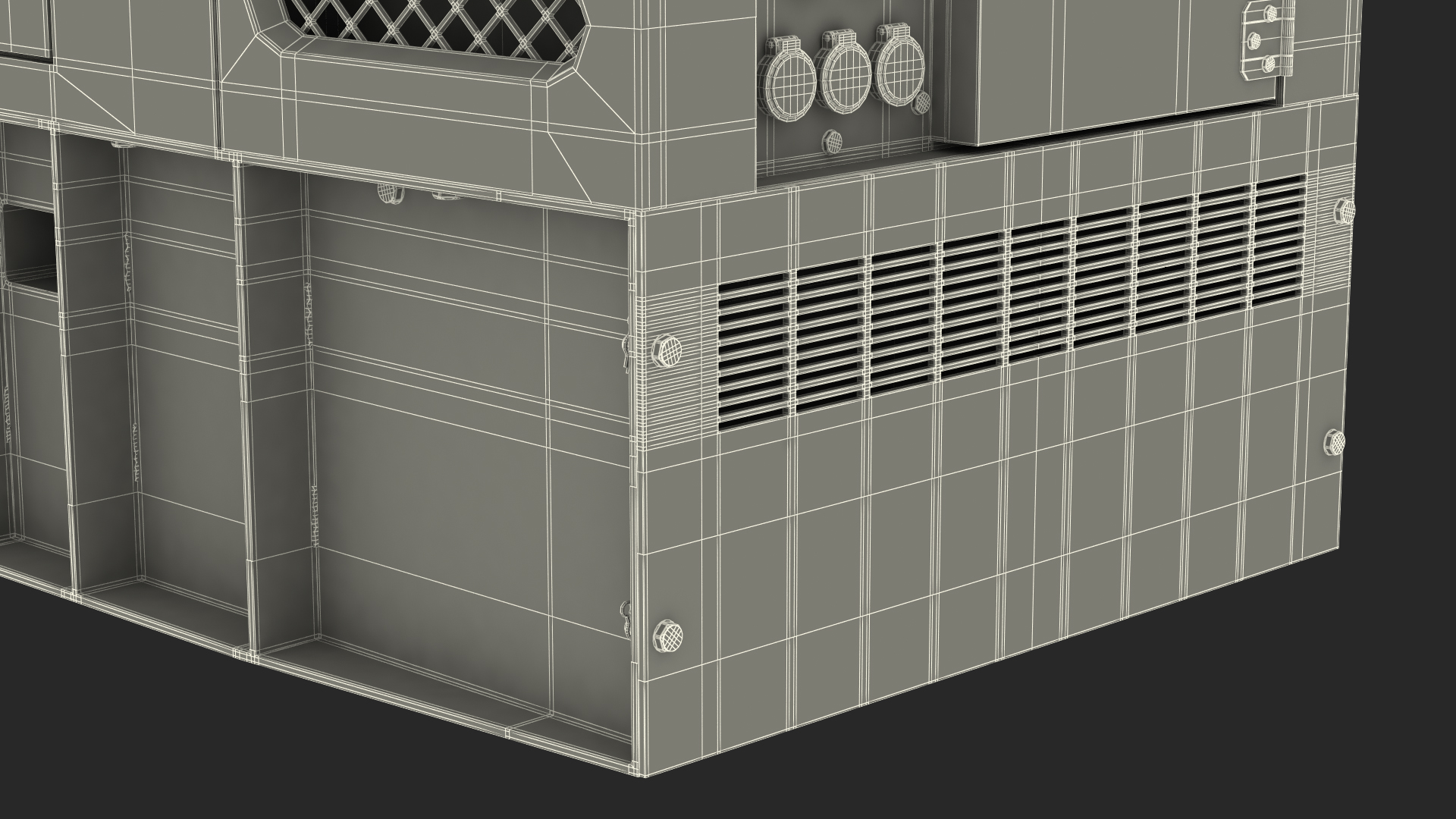 Mobile Generator Generic 3D model