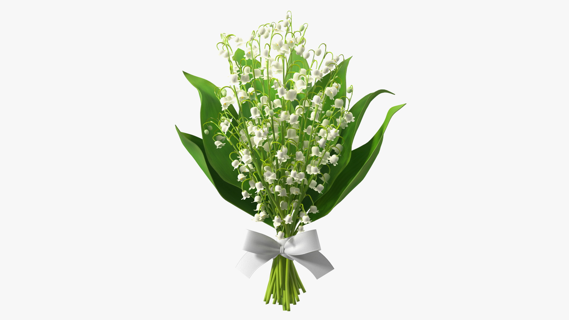 3D Lily of the Valley Bouquet