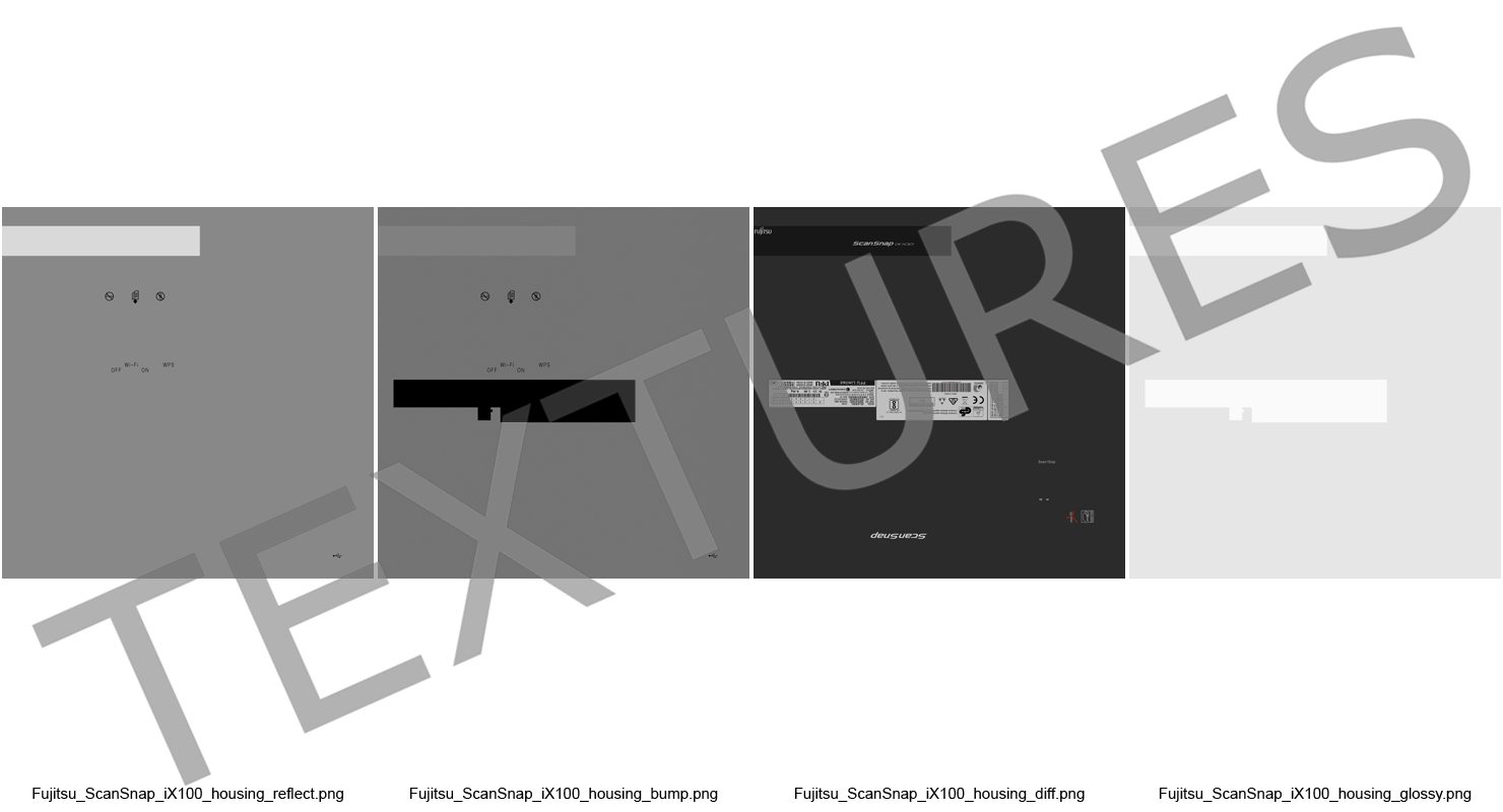 3D Wireless Mobile Scanner Fujitsu ScanSnap iX100