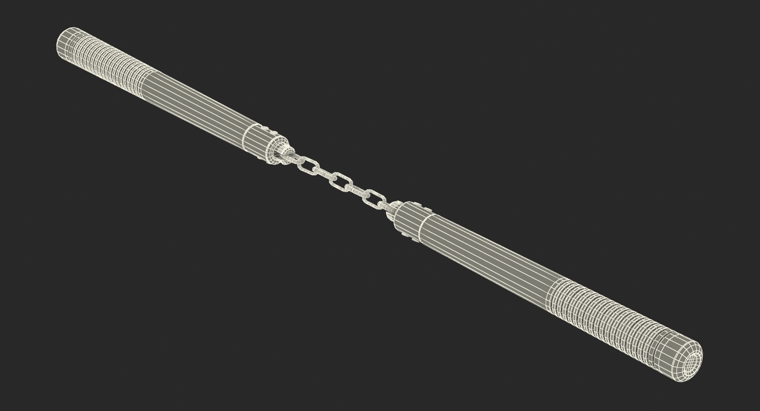 3D model Nunchuks