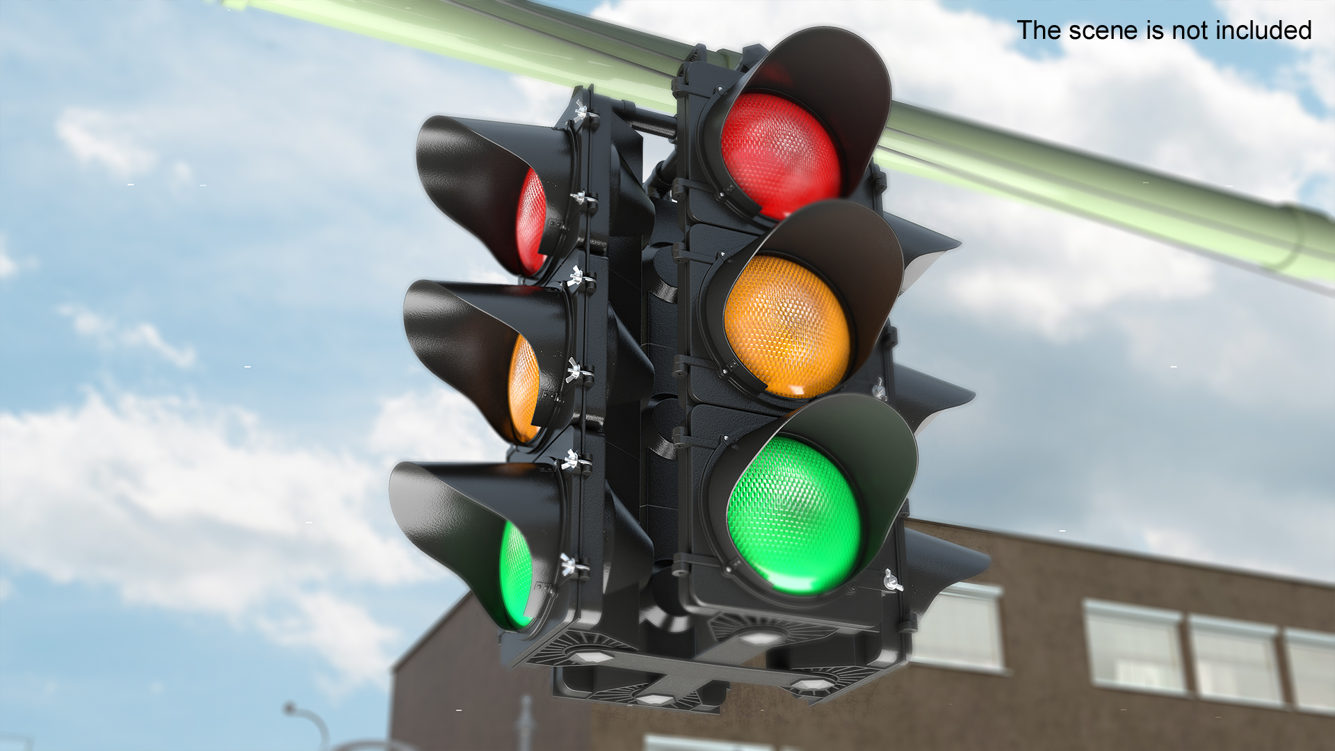 3D Traffic Light model