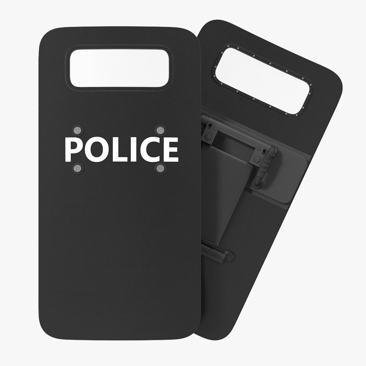 3D Police Ballistic Shield model