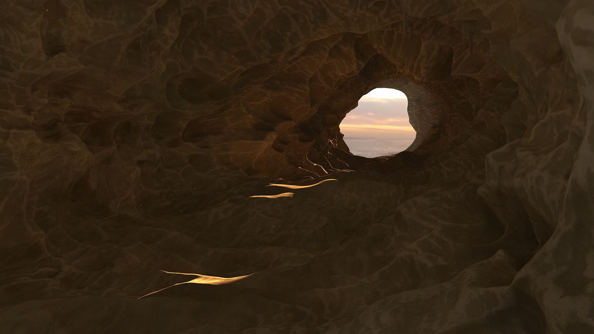 Natural Cave 3D