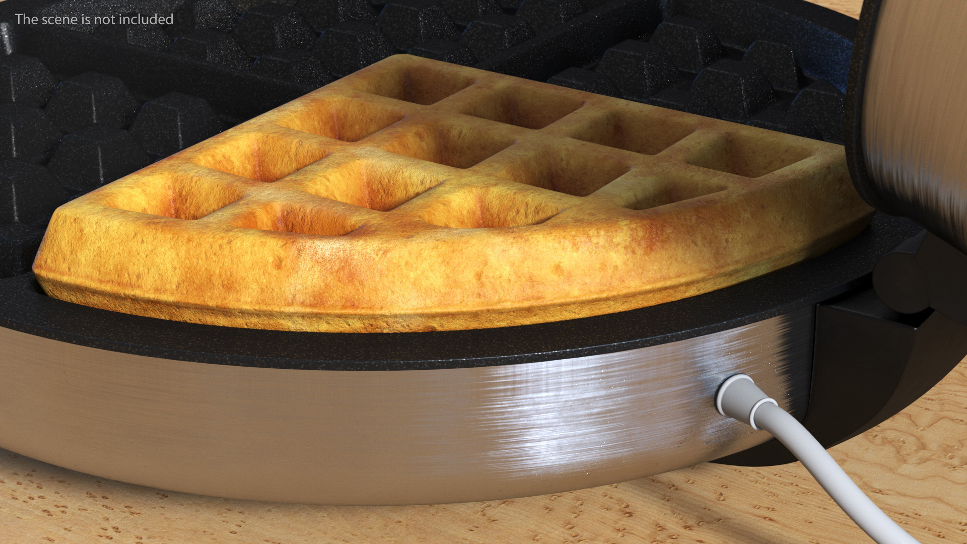 3D model Piece of Waffle