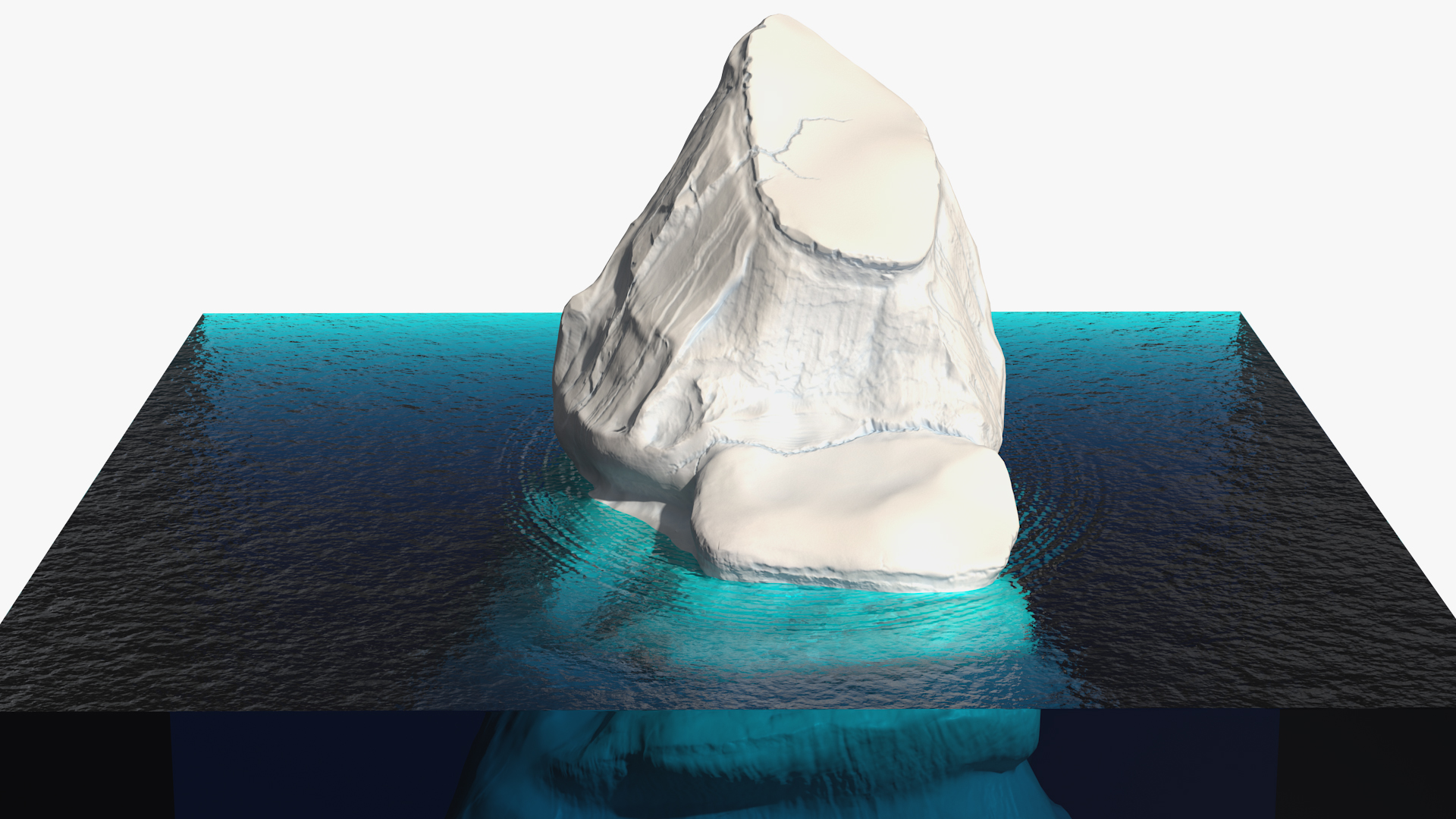 Iceberg 3D model