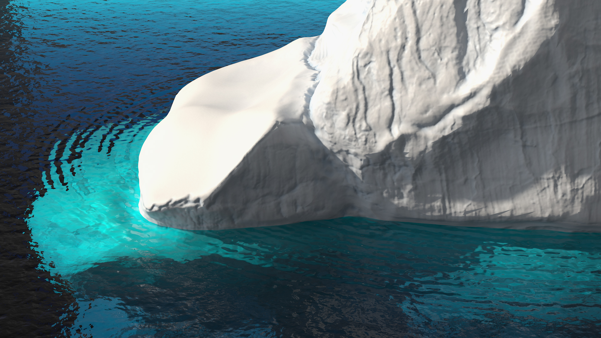 Iceberg 3D model