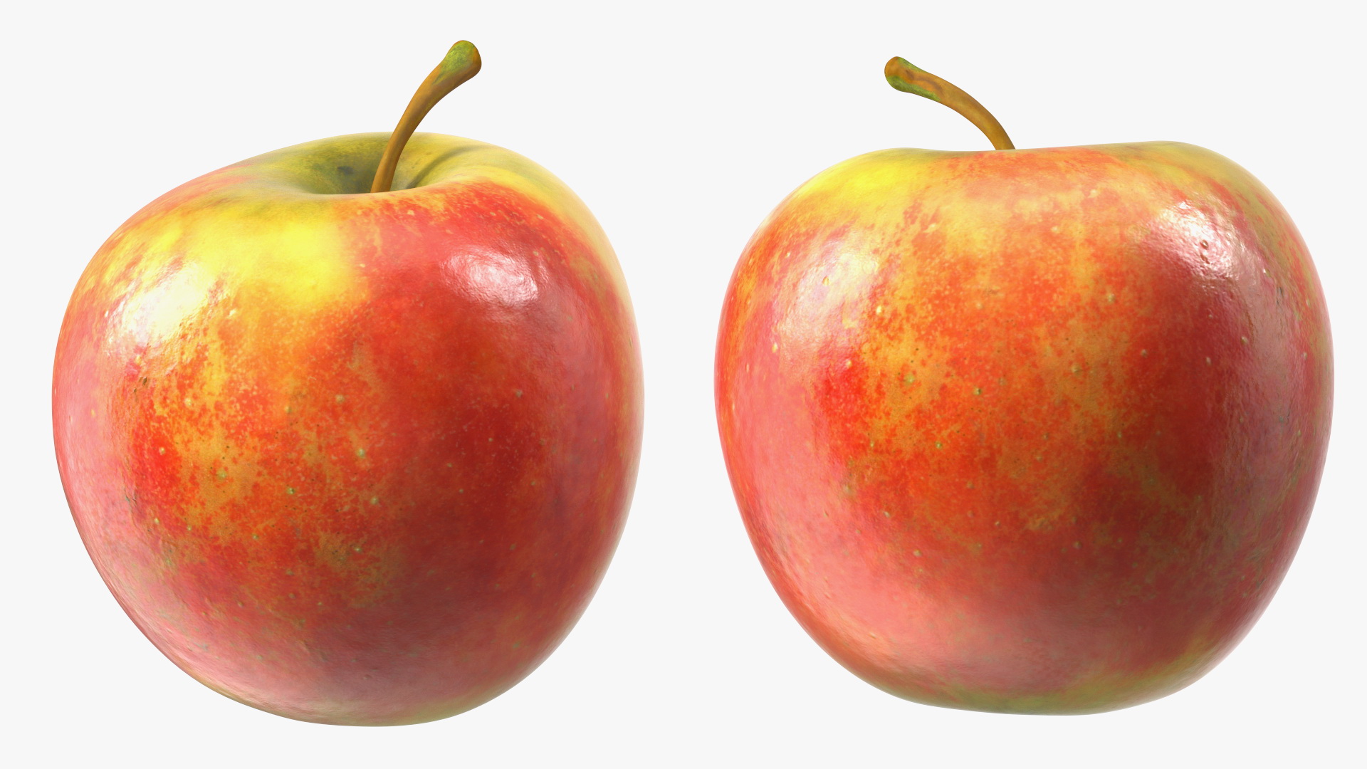 3D Realistic Apple Fruit