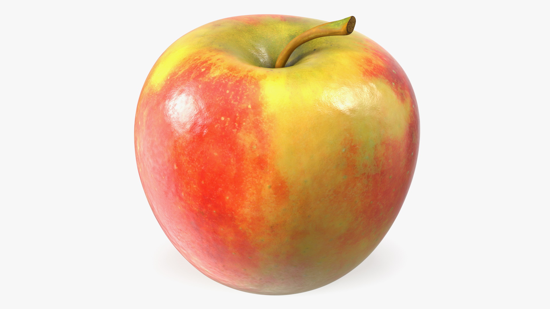 3D Realistic Apple Fruit