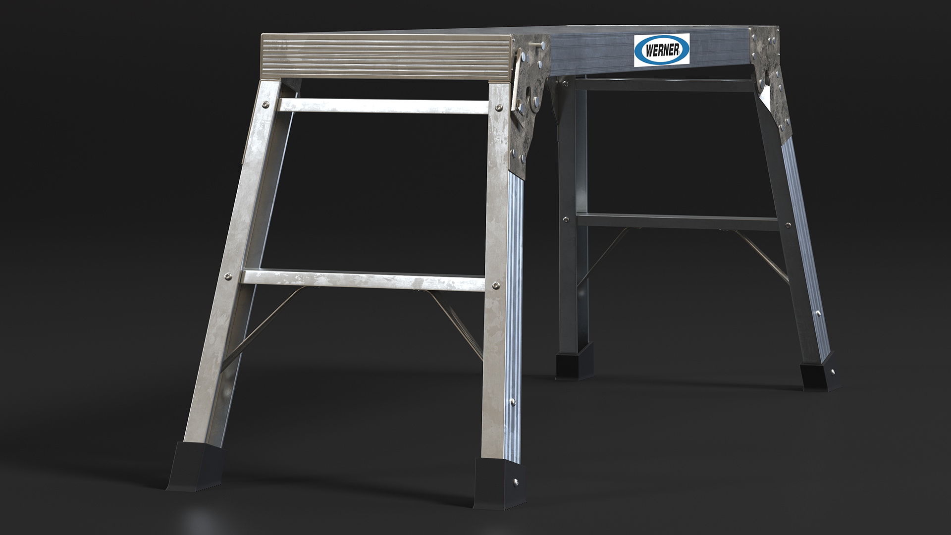 3D Portable Work Platform Stand model