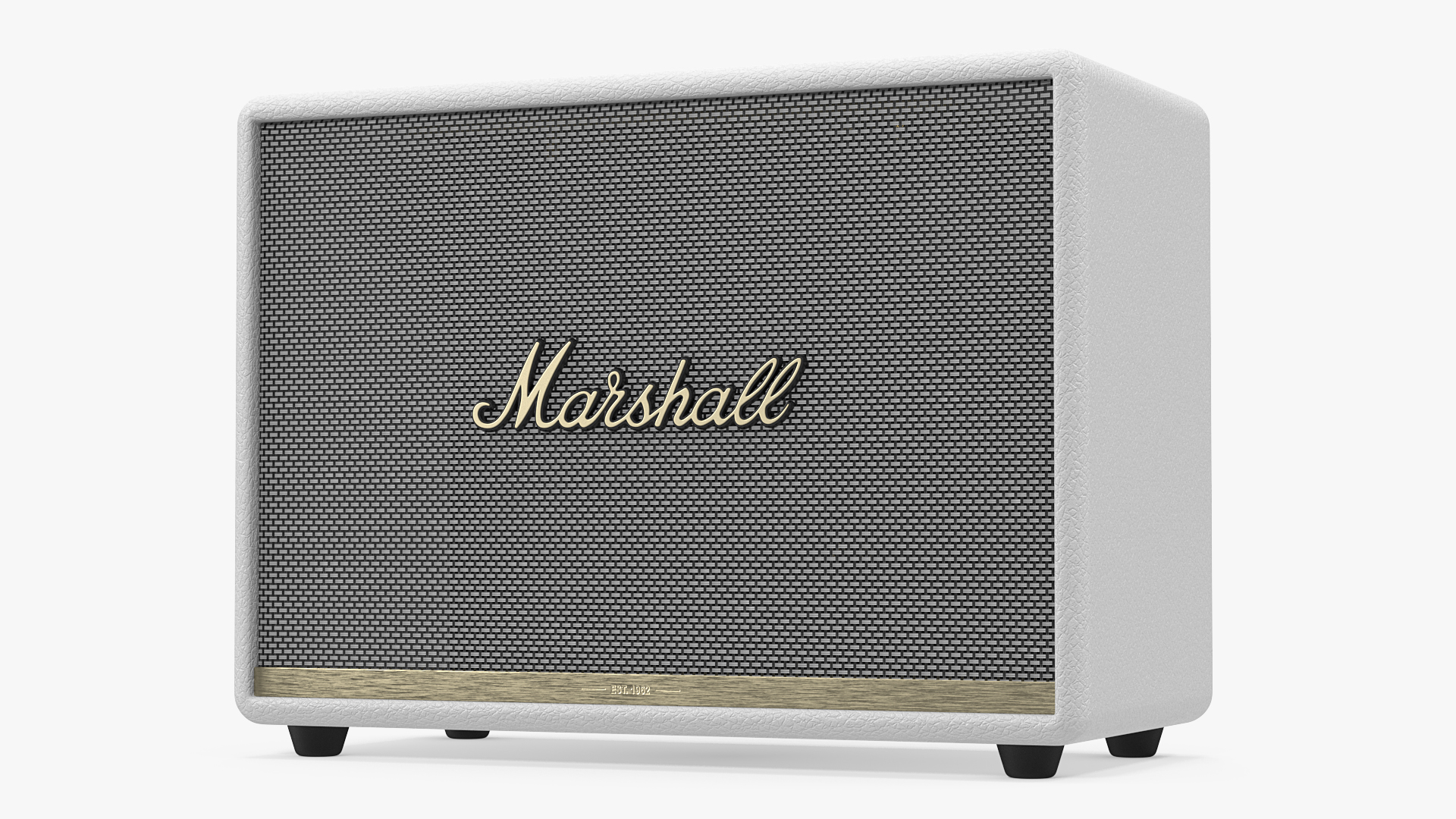 3D Marshall Woburn II Wireless Bluetooth Speaker White