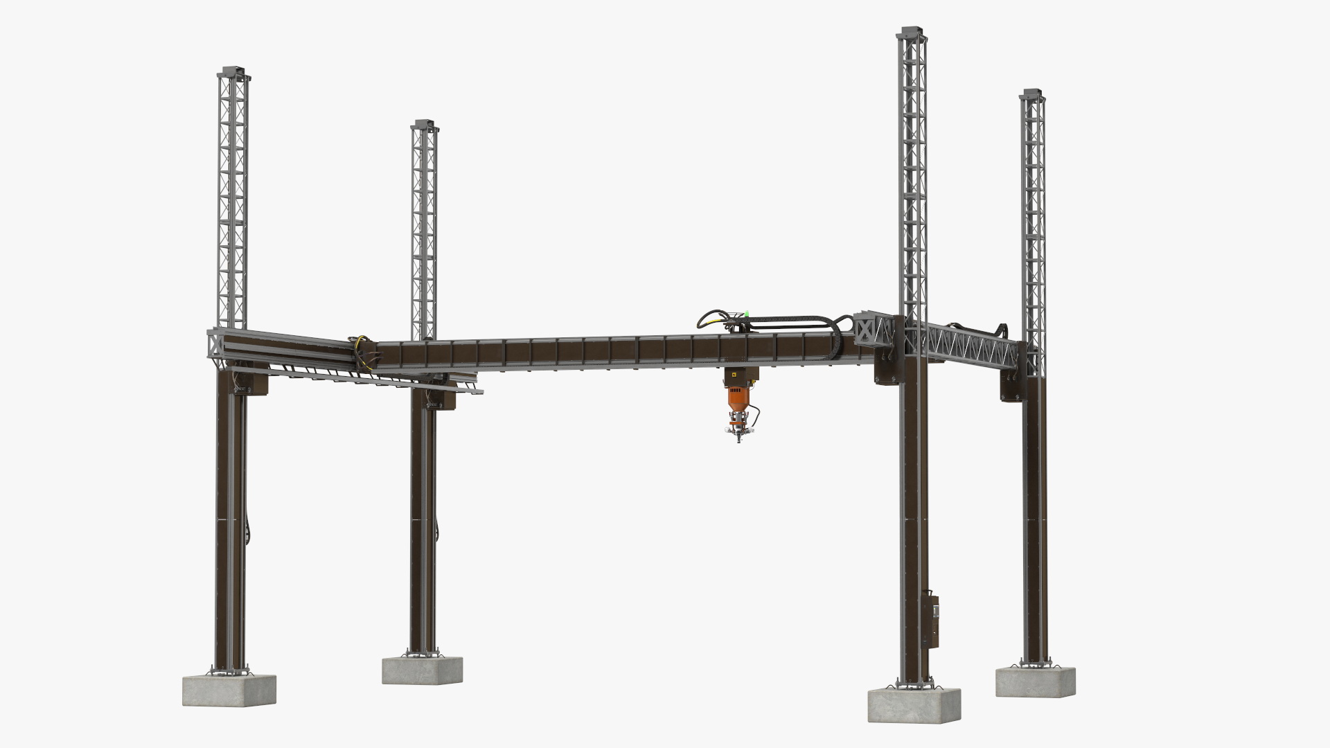 3D model Construction 3D Printer Module