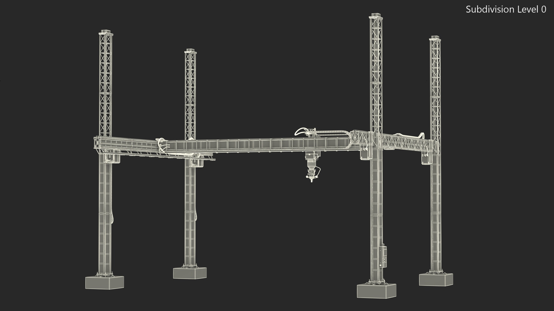 3D model Construction 3D Printer Module