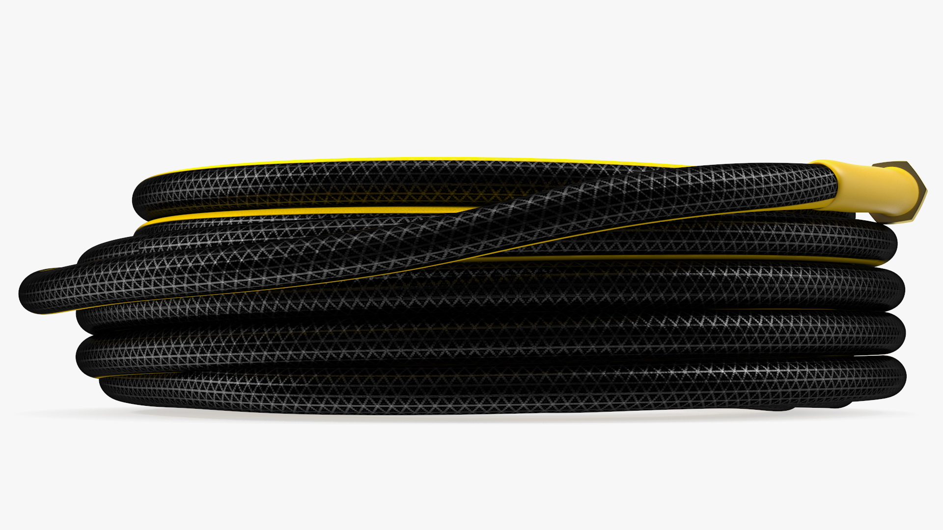 Black Garden Hose 3D