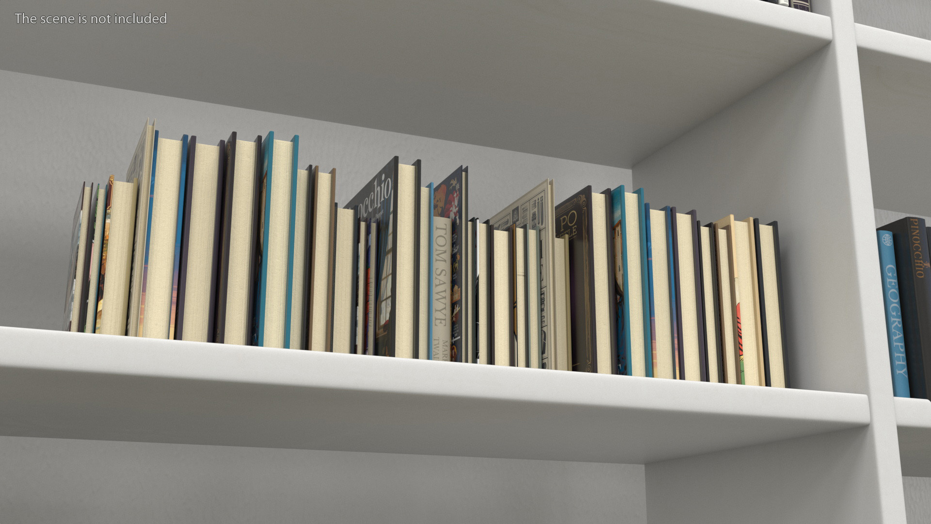 Children Books for Shelf 3D model