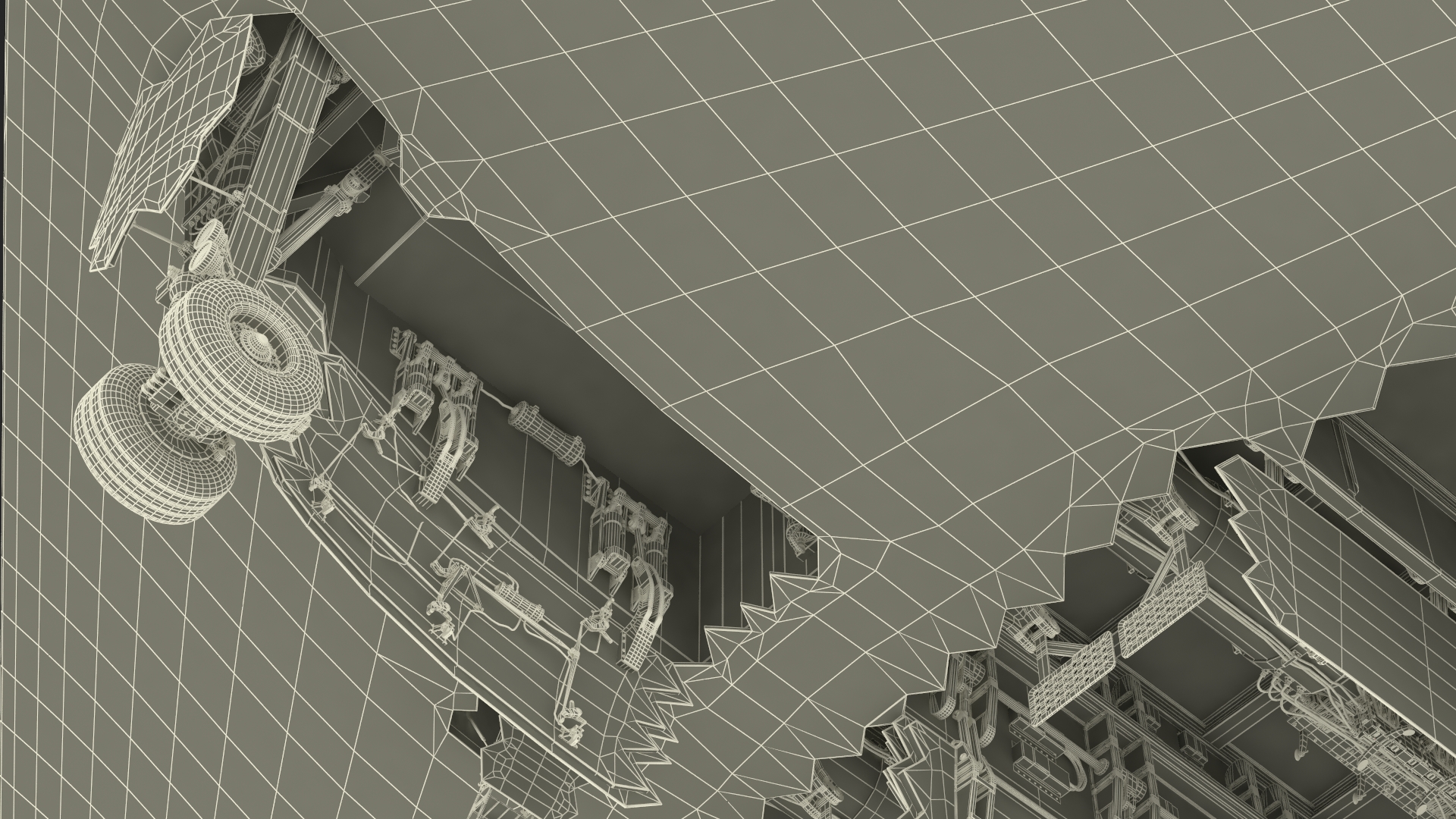 Long-Range Penetration Bomber Aircraft Rigged for Maya 3D model