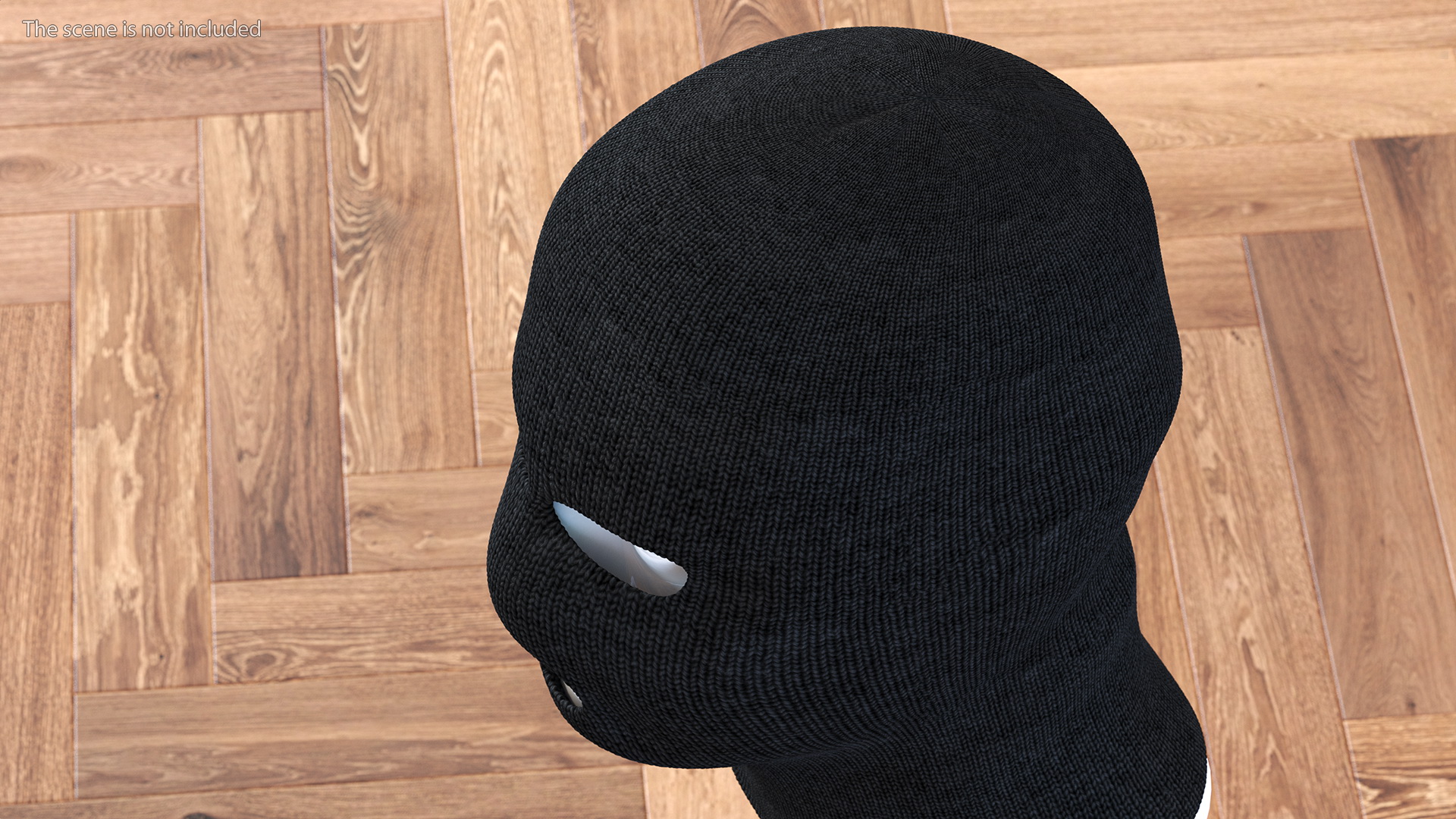 3D model Full Face 3 Hole Balaclava Ski Mask