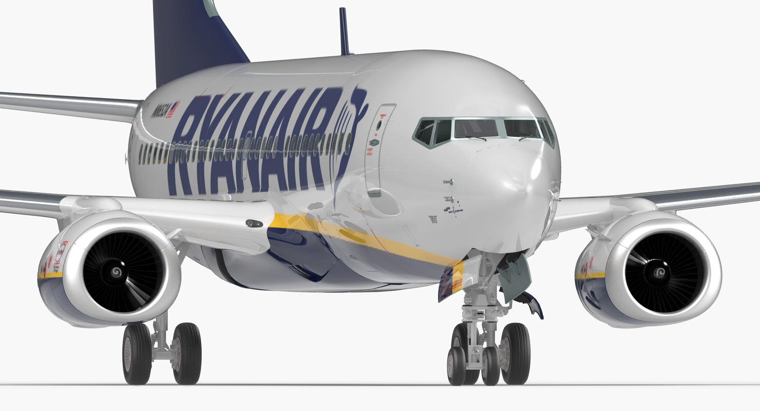 Boeing 737 700 Ryanair 3D