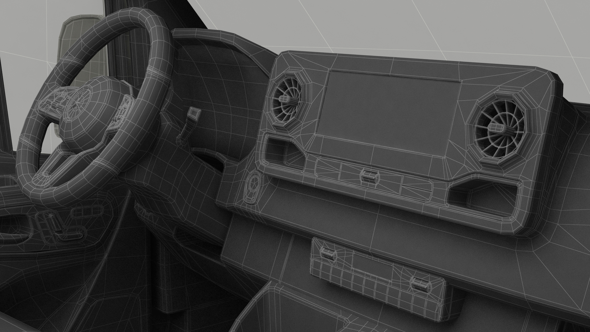 3D Executive Van model