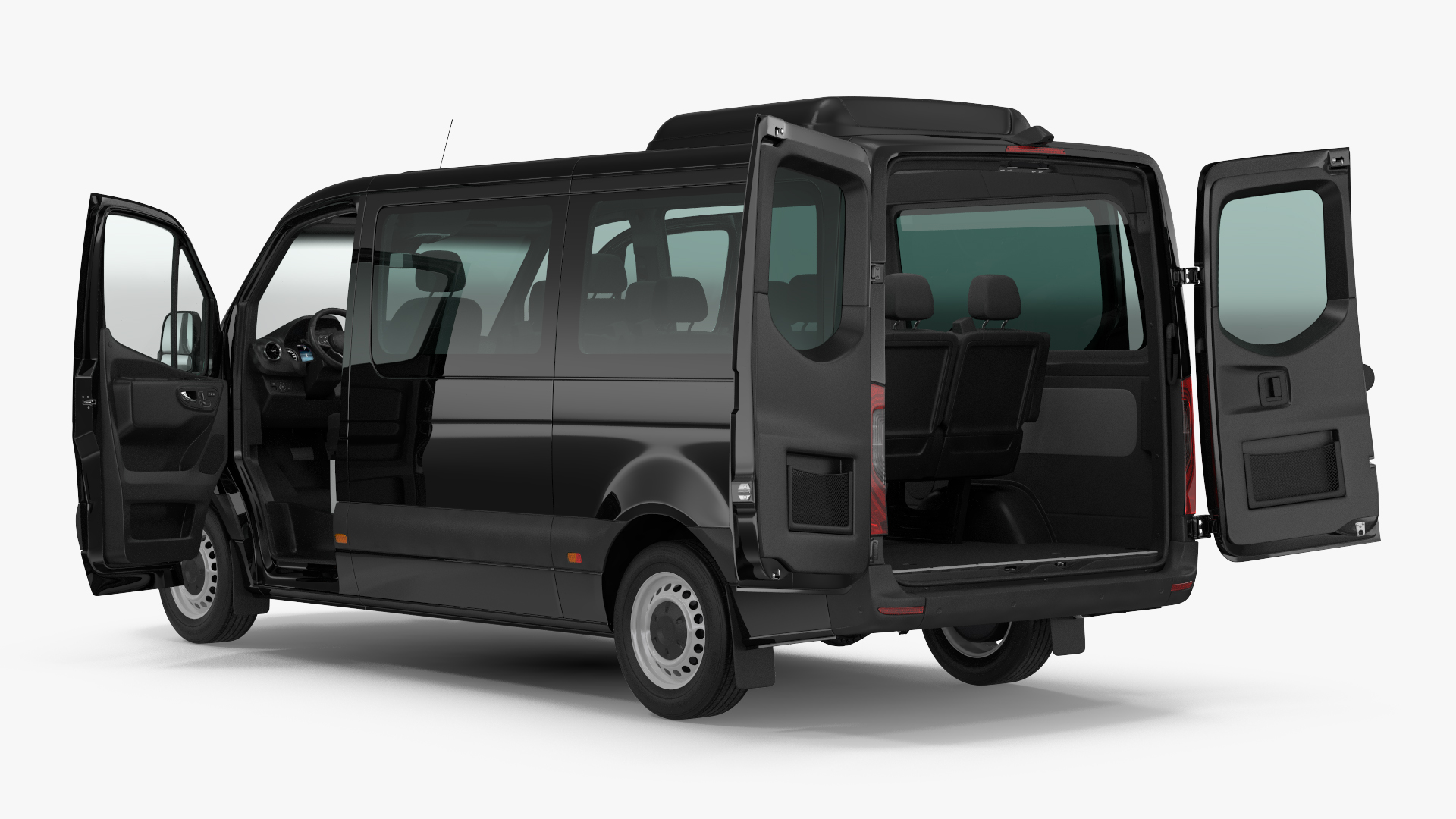 3D Executive Van model