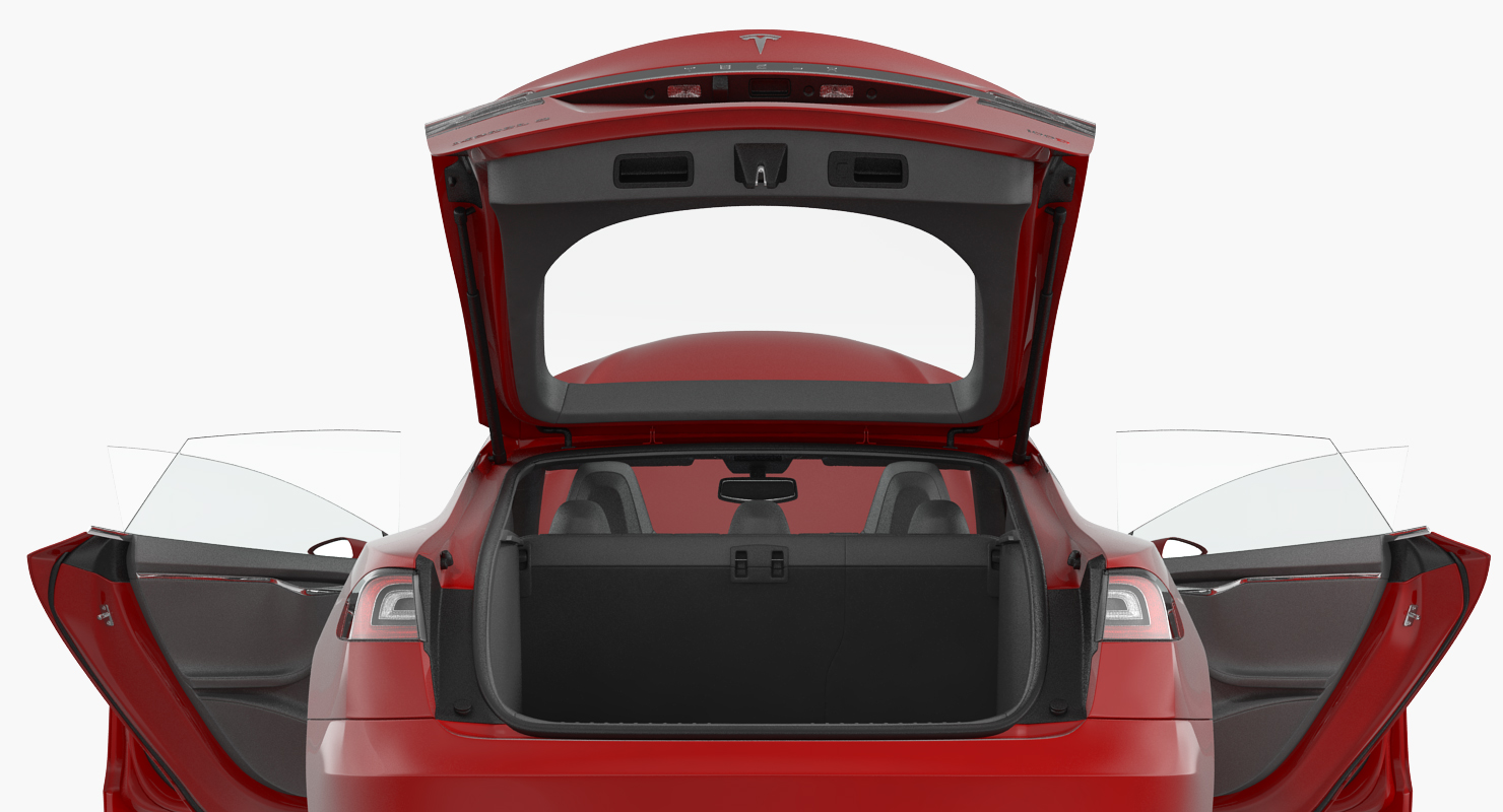 3D Tesla Model S 100D 2017 model