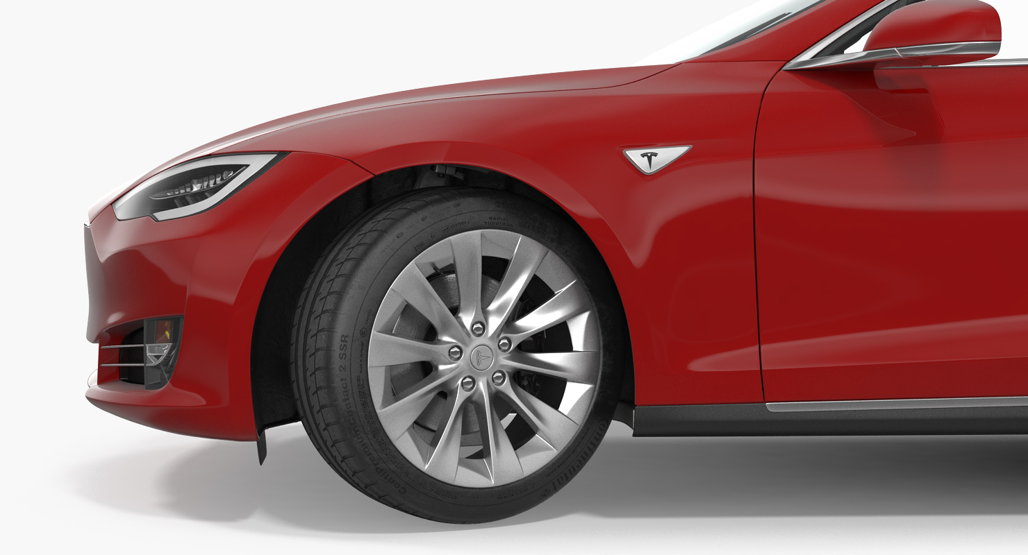 3D Tesla Model S 100D 2017 model