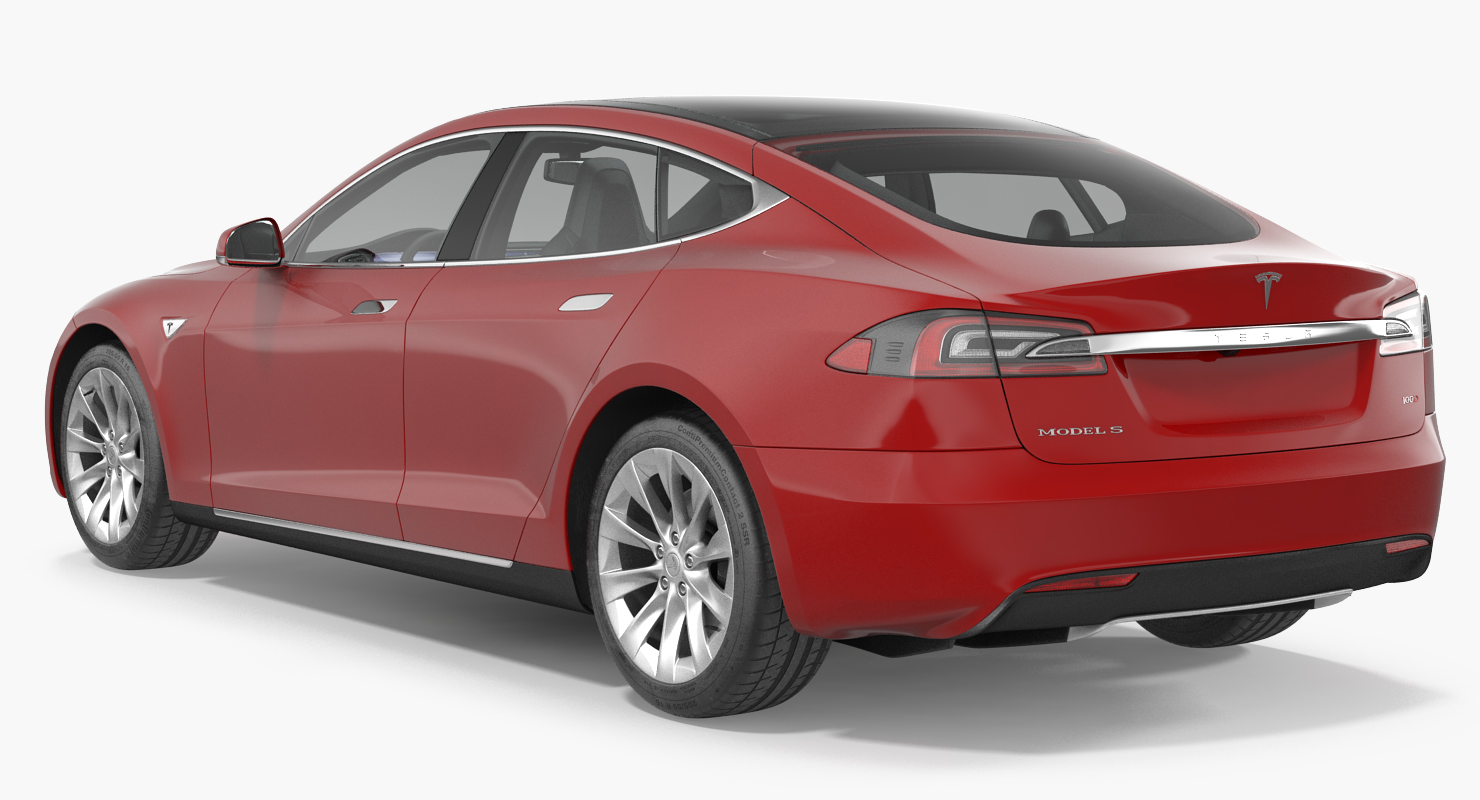 3D Tesla Model S 100D 2017 model