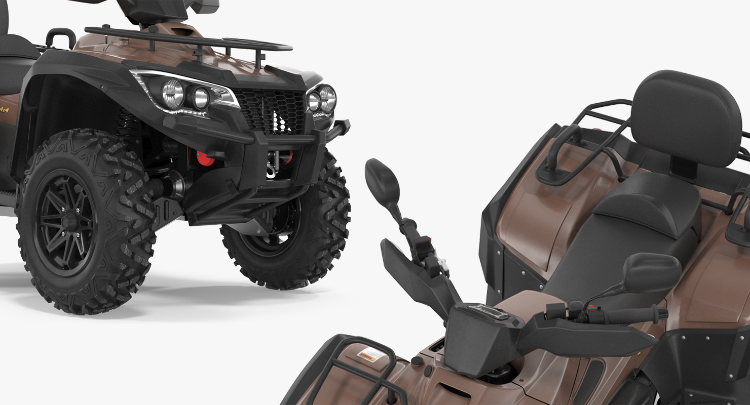 ATV Four Wheeler Bike Generic 3D model