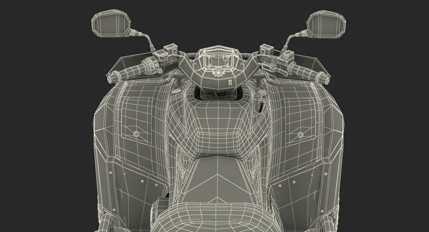 ATV Four Wheeler Bike Generic 3D model