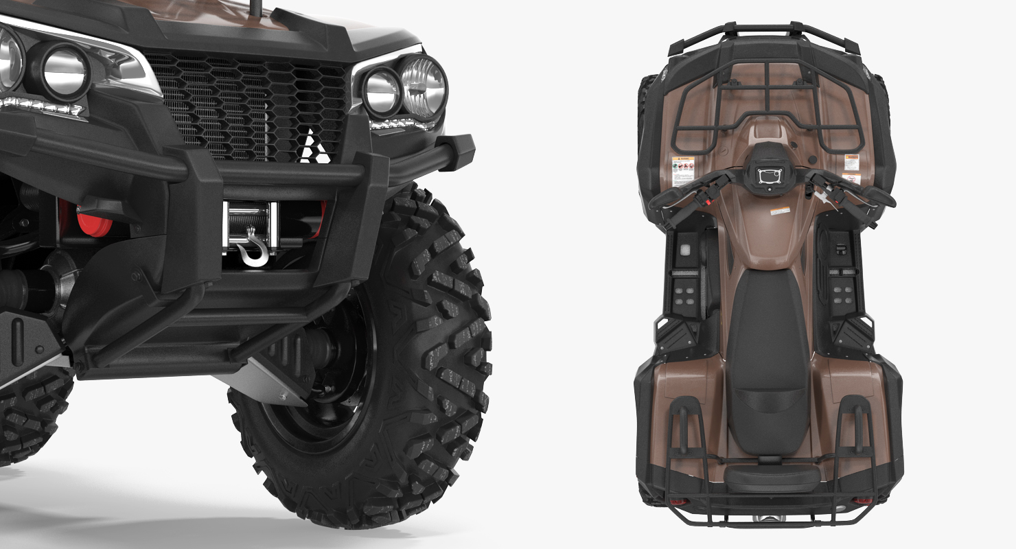 ATV Four Wheeler Bike Generic 3D model