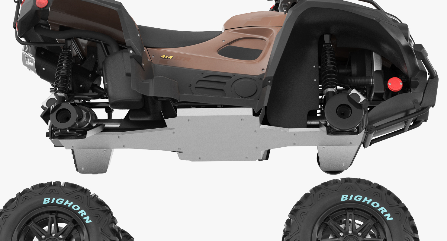 ATV Four Wheeler Bike Generic 3D model