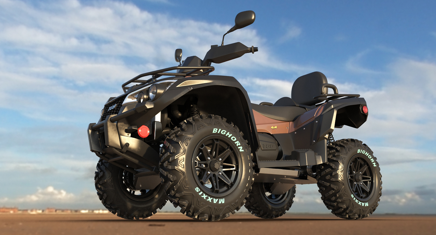 ATV Four Wheeler Bike Generic 3D model