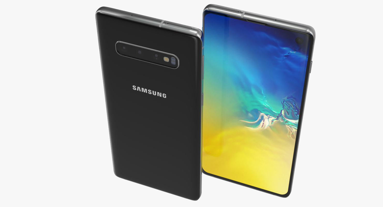 Samsung Galaxy S10 Black 3D model