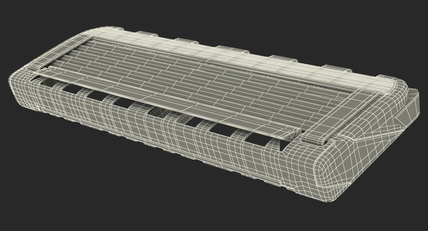 Shaving Razor Blade Cartridge 3D model