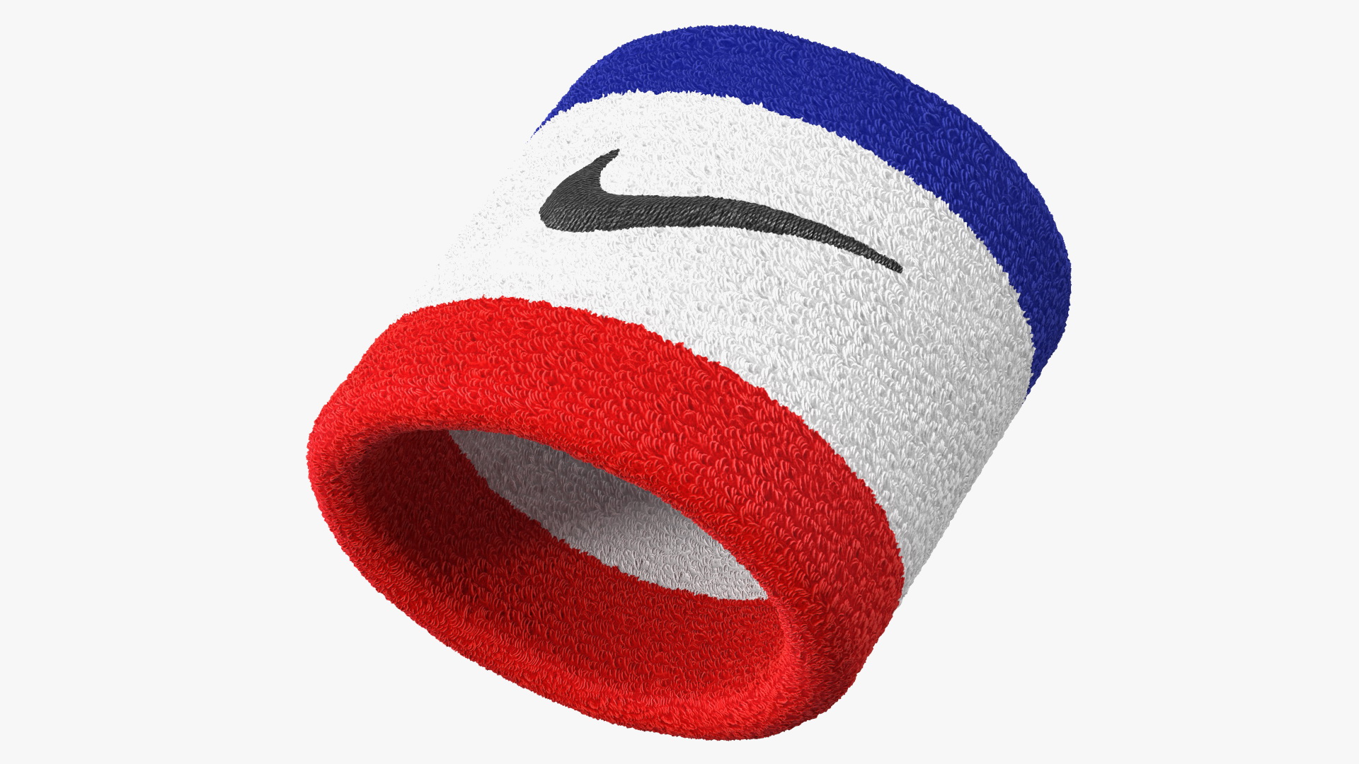 Nike Swoosh Wristband Colored 3D model