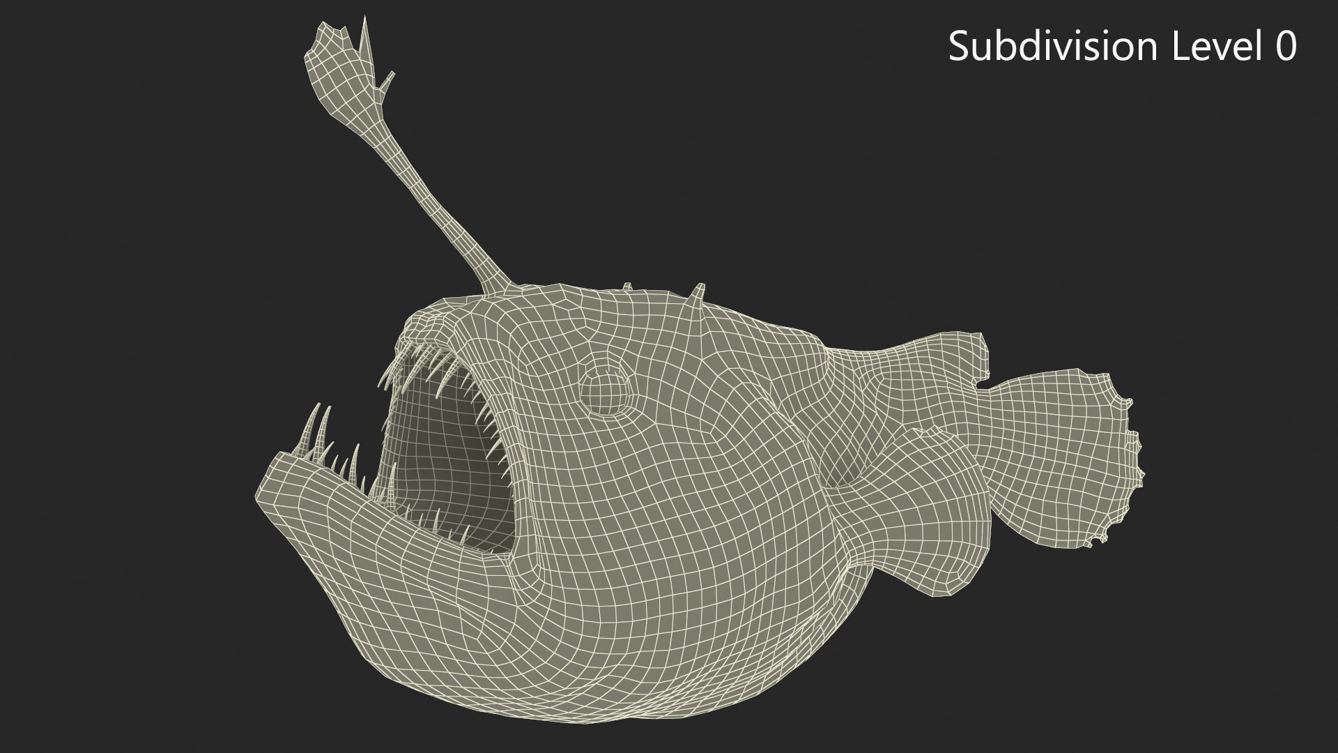 3D model Anglerfish