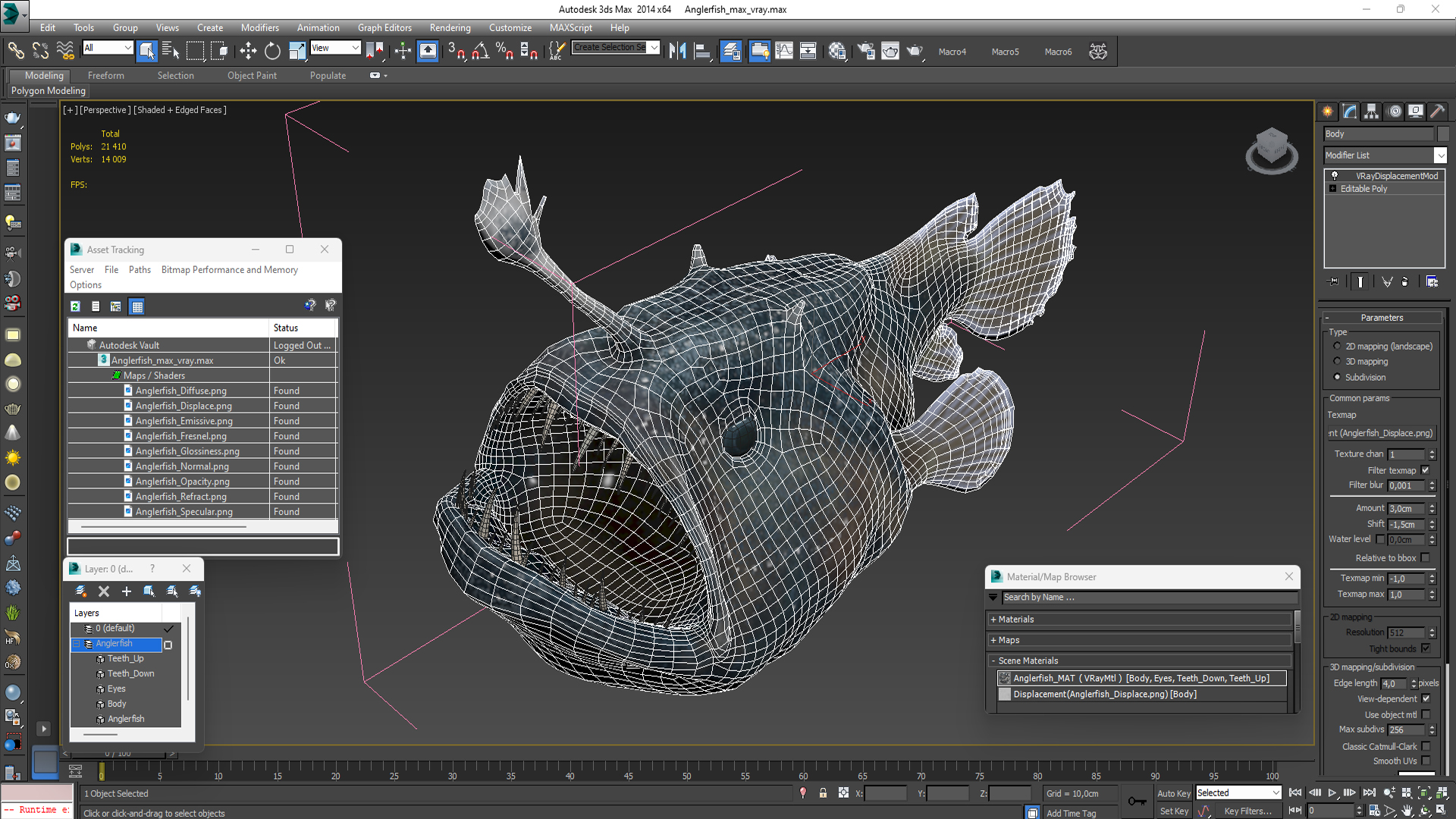 3D model Anglerfish