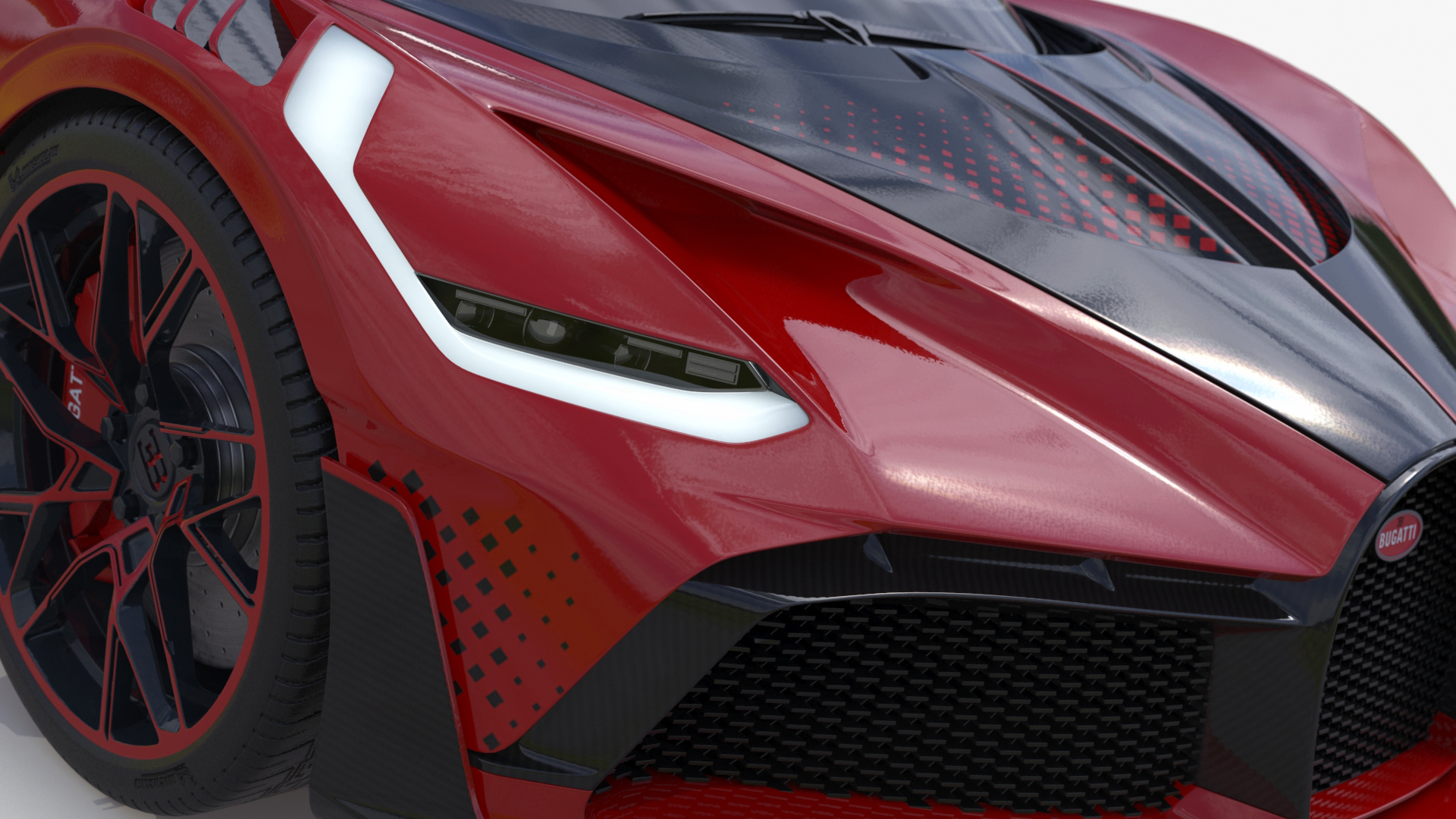 3D Bugatti Divo Lady Bug