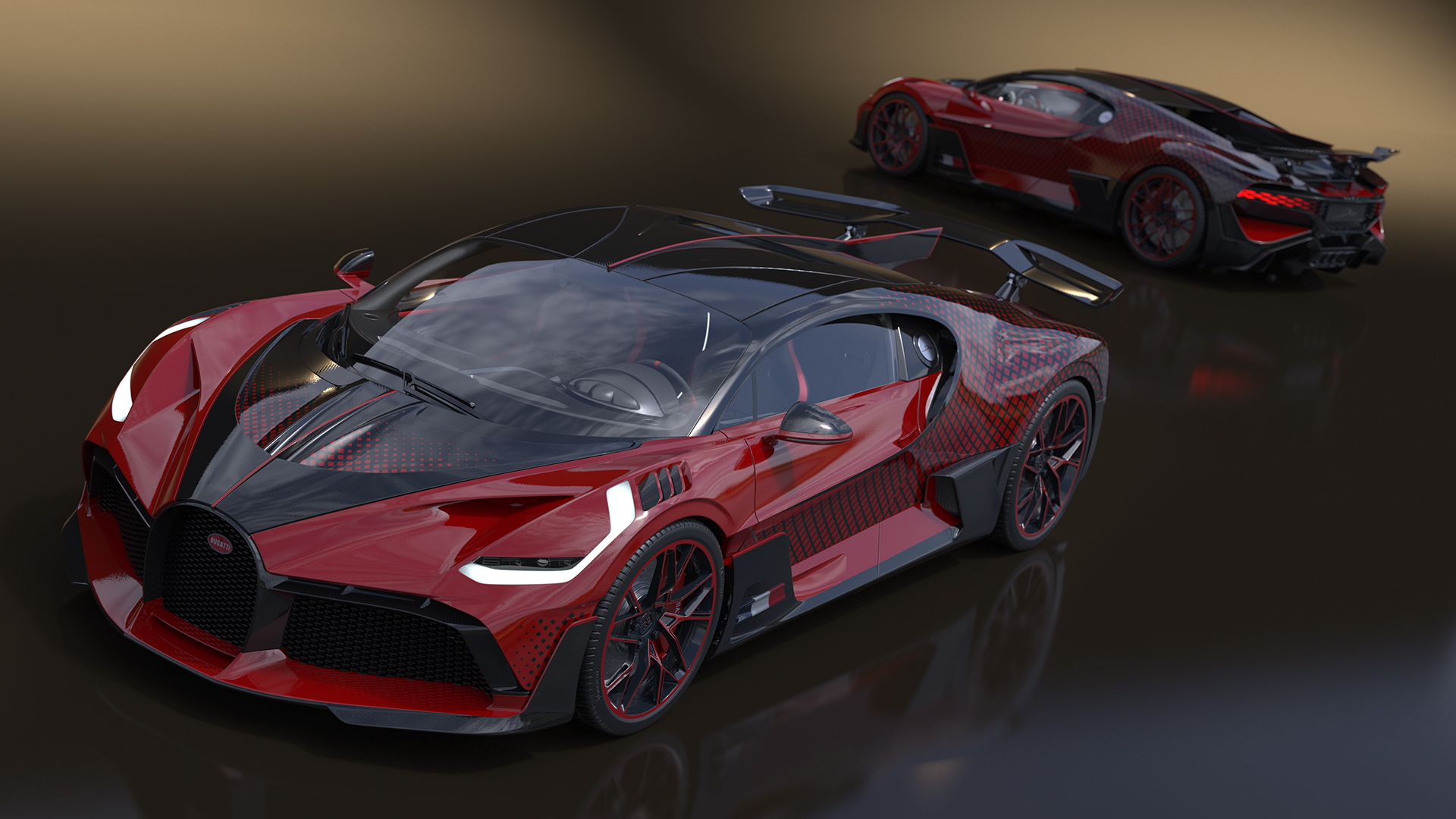 3D Bugatti Divo Lady Bug