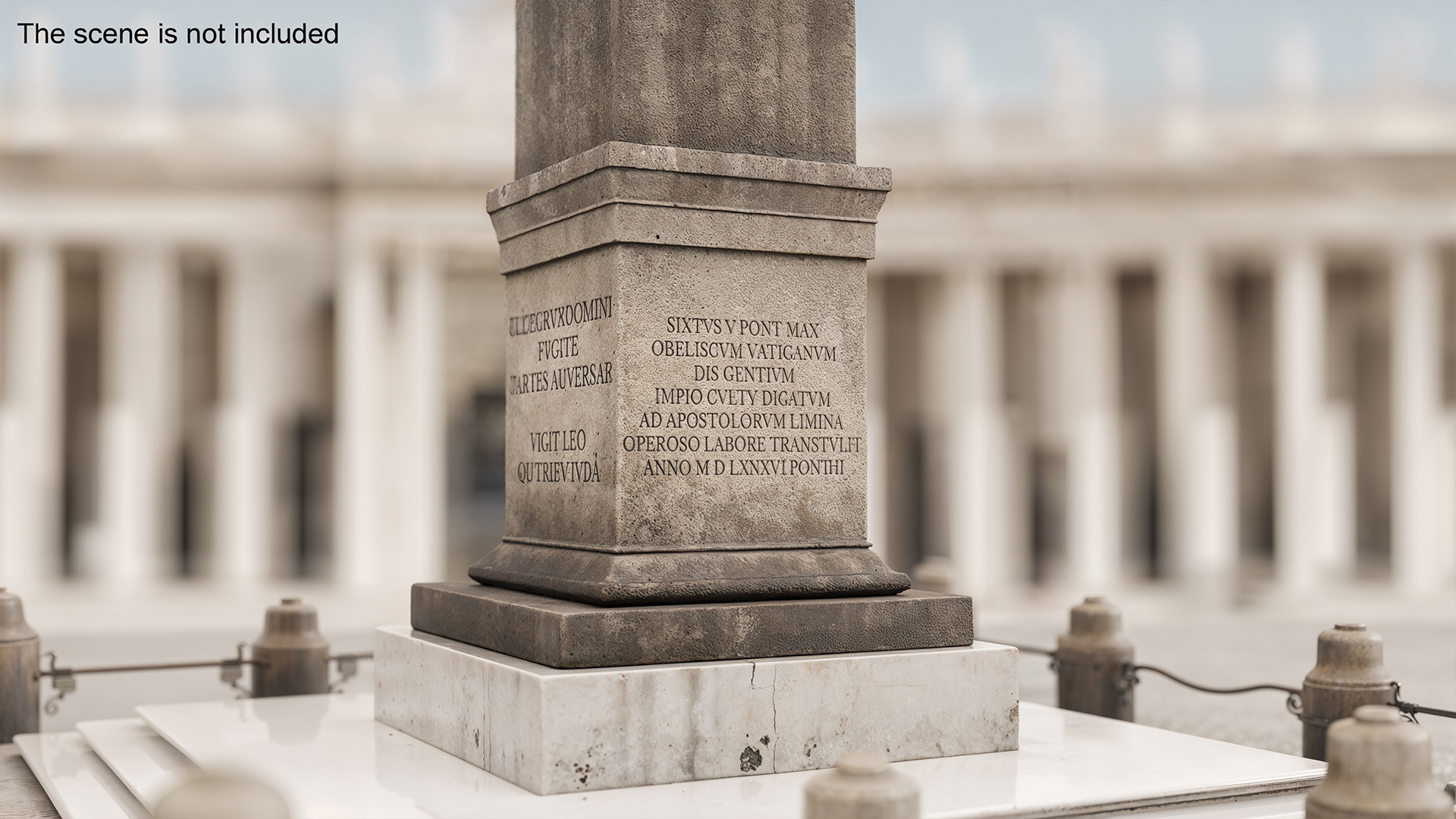 3D Ancient Roman Obelisk