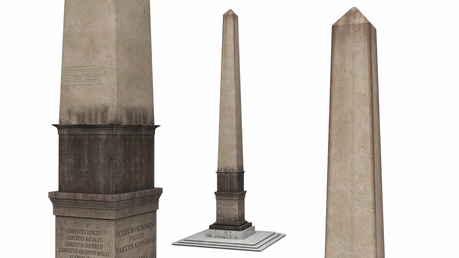 3D Ancient Roman Obelisk