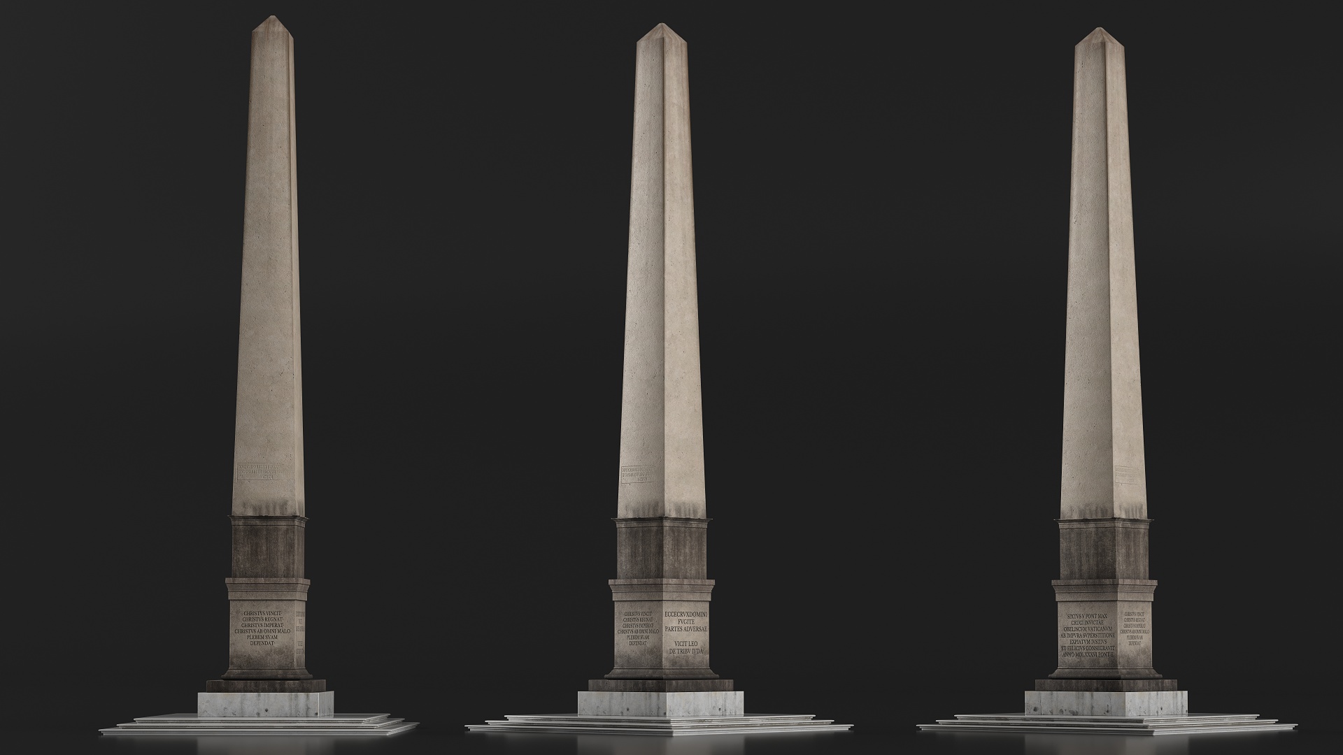 3D Ancient Roman Obelisk