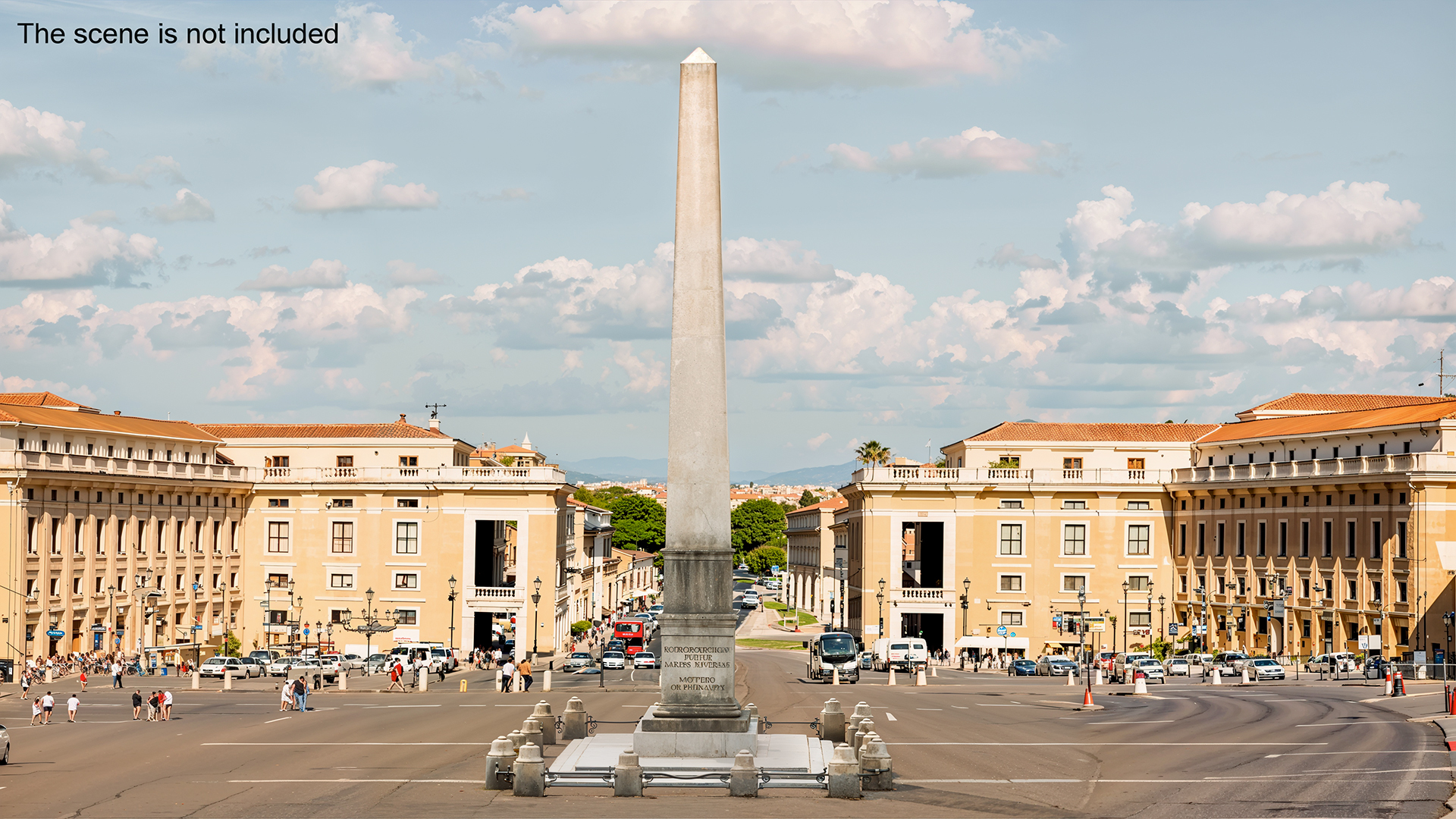 3D Ancient Roman Obelisk