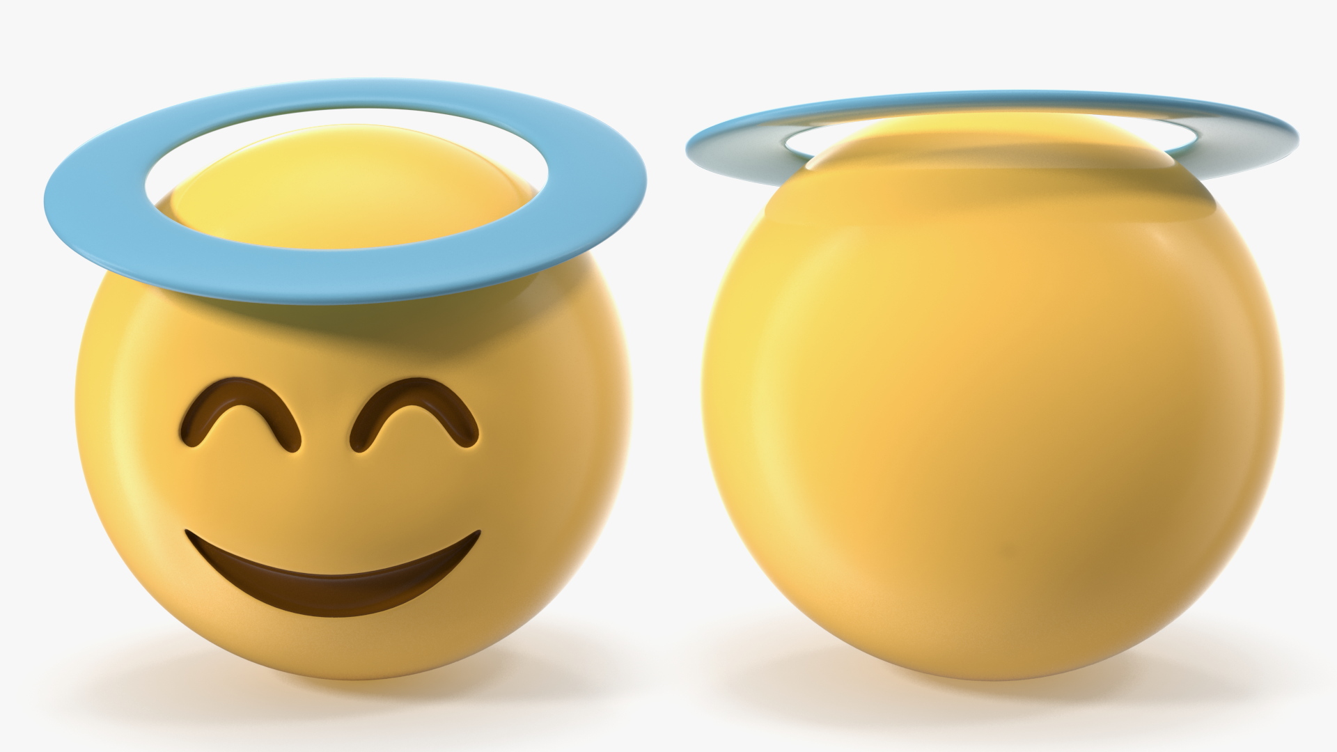 3D model Halo Emoji