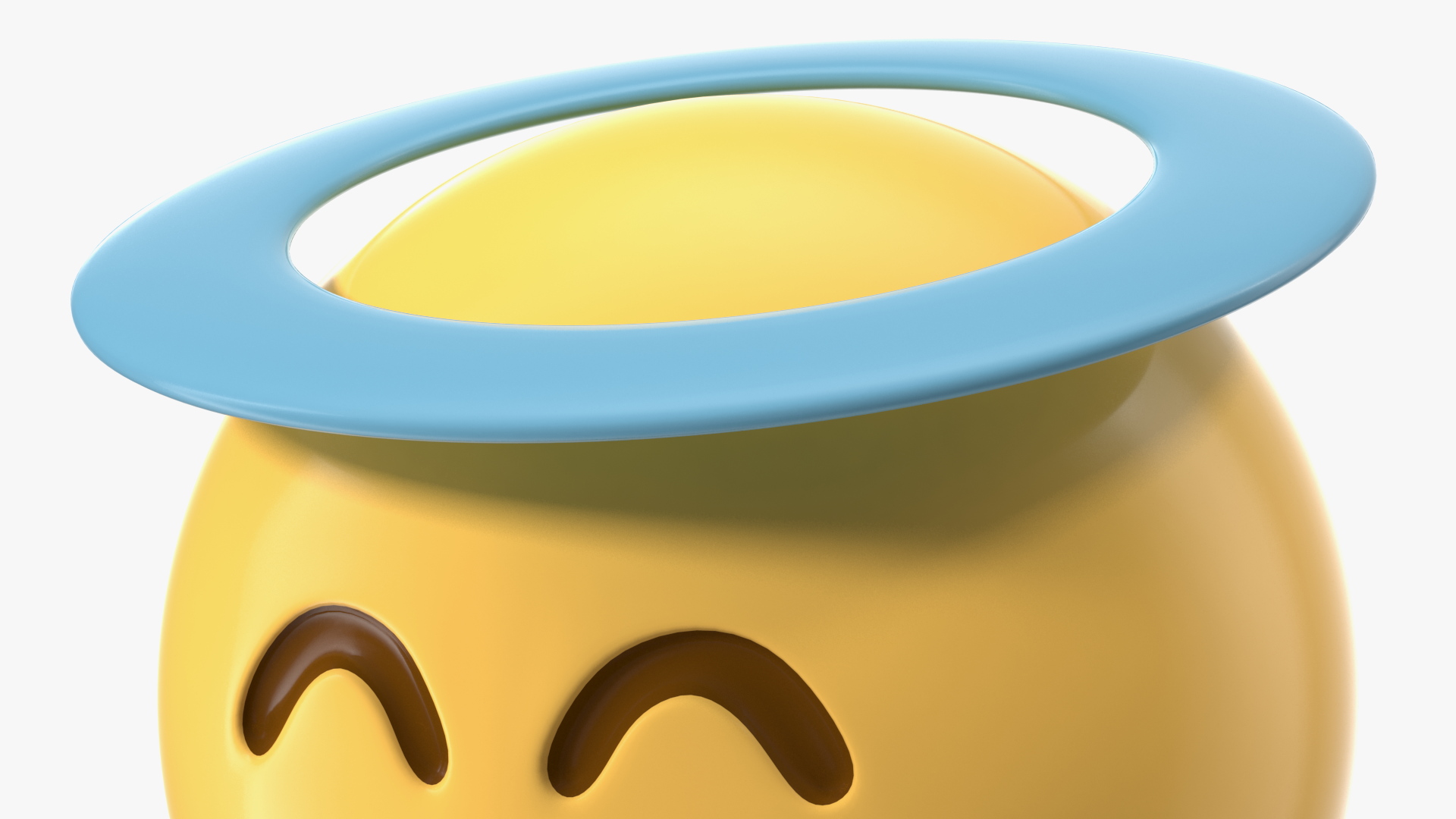 3D model Halo Emoji