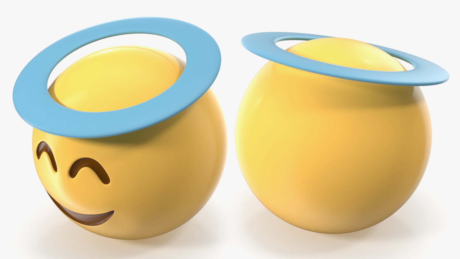 3D model Halo Emoji